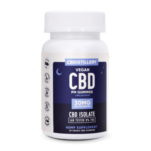 CBDistillery Night-time CBD Gummies gummy bears vegan coupon discount code for sale online isolate