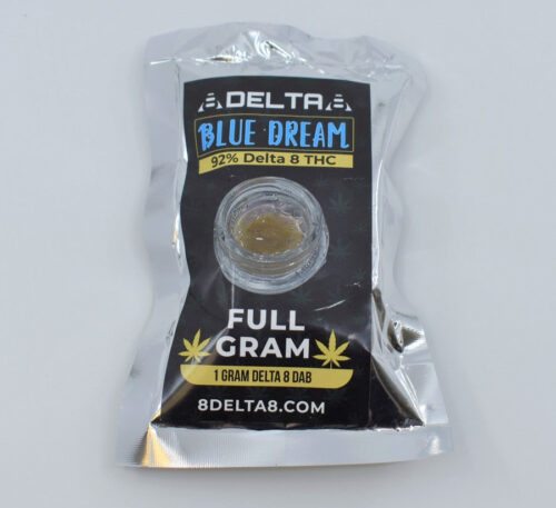 8Delta8 Delta 8 THC Dabs Wax Concentrates 1 Gram CBD Full Gram Blue Dream Buy Online