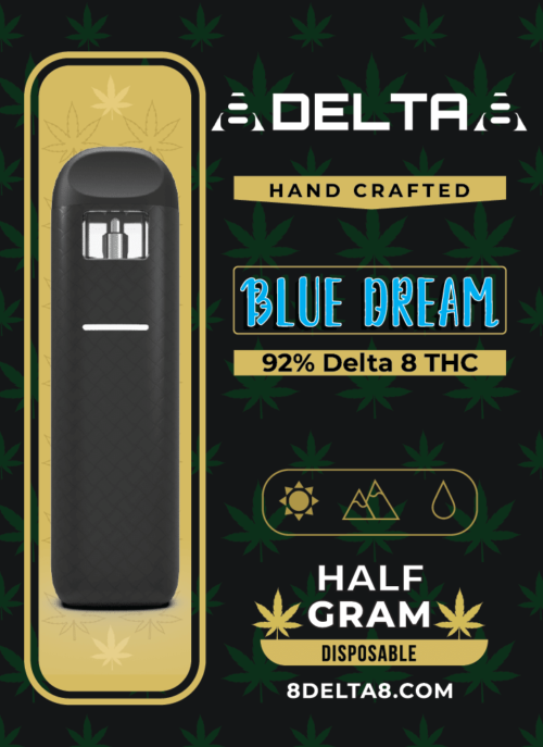 8Delta8 Delta 8 THC Disposable Vape