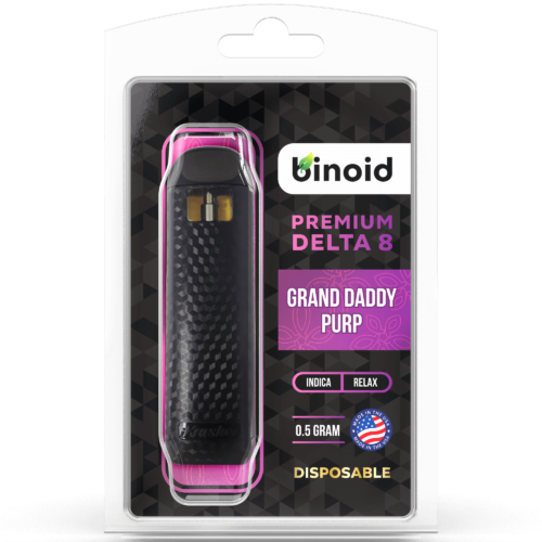Delta 8 THC Disposable Vape Grand Daddy Purp Buy Online For Sale