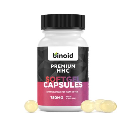 Buy HHC Softgel Capsules 750mg for pain anxiety sleep insomnia how to get