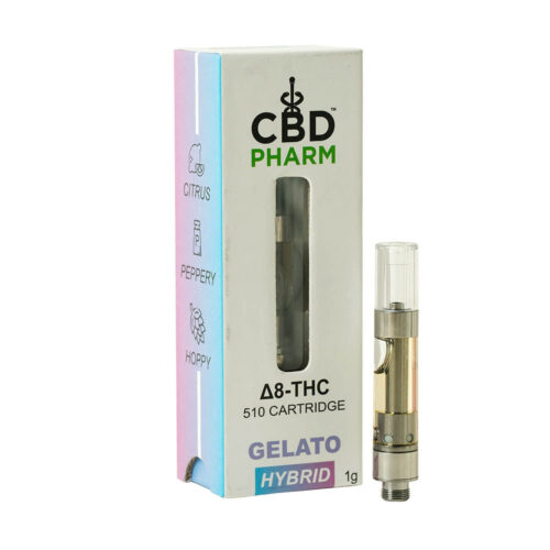 CBD Pharm Delta 8 THC Gelato Hybrid Cartridge