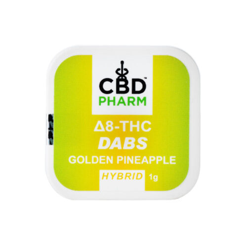 CBD Pharm Delta 8 THC Dab Concentrate Golden Pineapple Hybrid 1 Gram For Sale