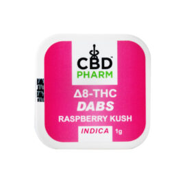 CBD Pharm Delta 8 THC Dab Wax Concentrate Raspberry Kush Indica Buy Online