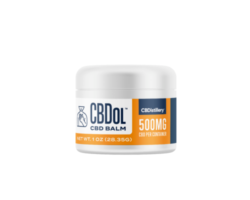 CBDistillery Topical CBDol CBD Salve 500mg Sale Coupon discount
