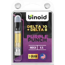 Buy Delta 10 THC Vape Cartridge Online For Sale Best Price 1 Gram purple punch indica