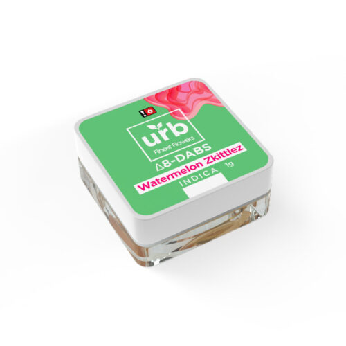 Urb Delta 8 THC Dabs Watermelon Hybrid 1 Gram