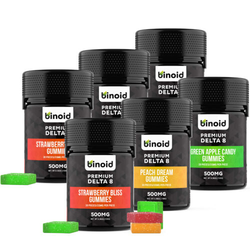 Buy Delta 8 THC Gummies 6 Pack Bundle 500mg For Sale Online