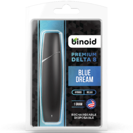 Delta 8 THC Rechargeable Disposable Vape Blue Dream 1 gram Buy Online For Sale