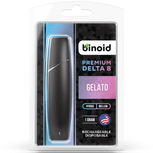 Delta 8 THC Rechargeable Disposable Vape Gelato 1 gram Buy Online For Sale