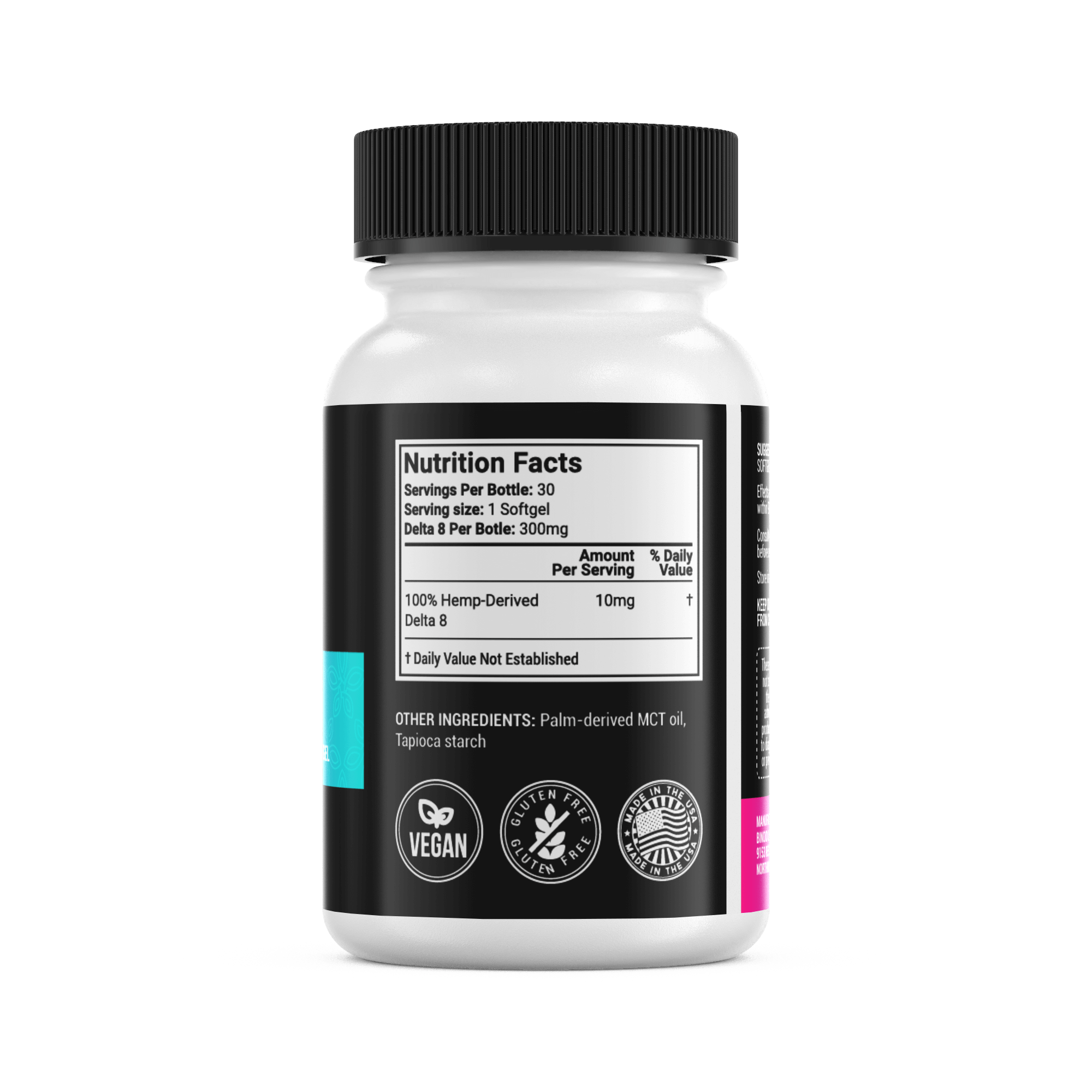 Delta 8 THC Capsules 300MG Delta 8 THC Capsules 300MG