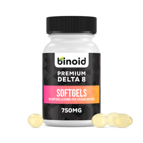 Buy Delta 8 THC Softgel Capsules online 750mg best price for sale
