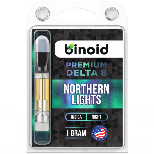 Buy Delta 8 THC Vape Cartridge Online Northern Lights Indica Binoid For Sale best