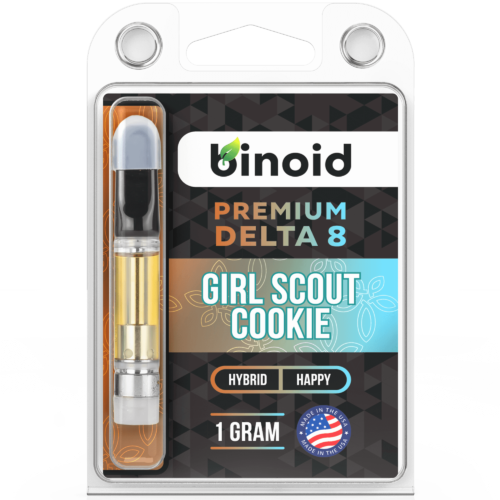 Buy Delta 8 THC Vape Cartridge Online Girl Scout Cookie GSC 1 gram Binoid For Sale best