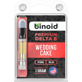 Buy Delta 8 THC Vape Cartridge Online Wedding Cake 1 gram Binoid For Sale best
