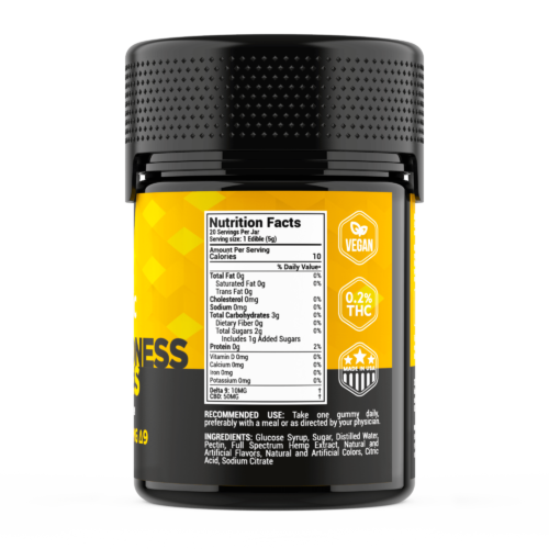 Compliant Delta 9 Gummies Nutritional Facts Supplement Facts How To Use benefits mango madness fruit