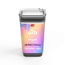 Urb Delta 8 THC Gummies Birthday Cake 250mg Buy Online