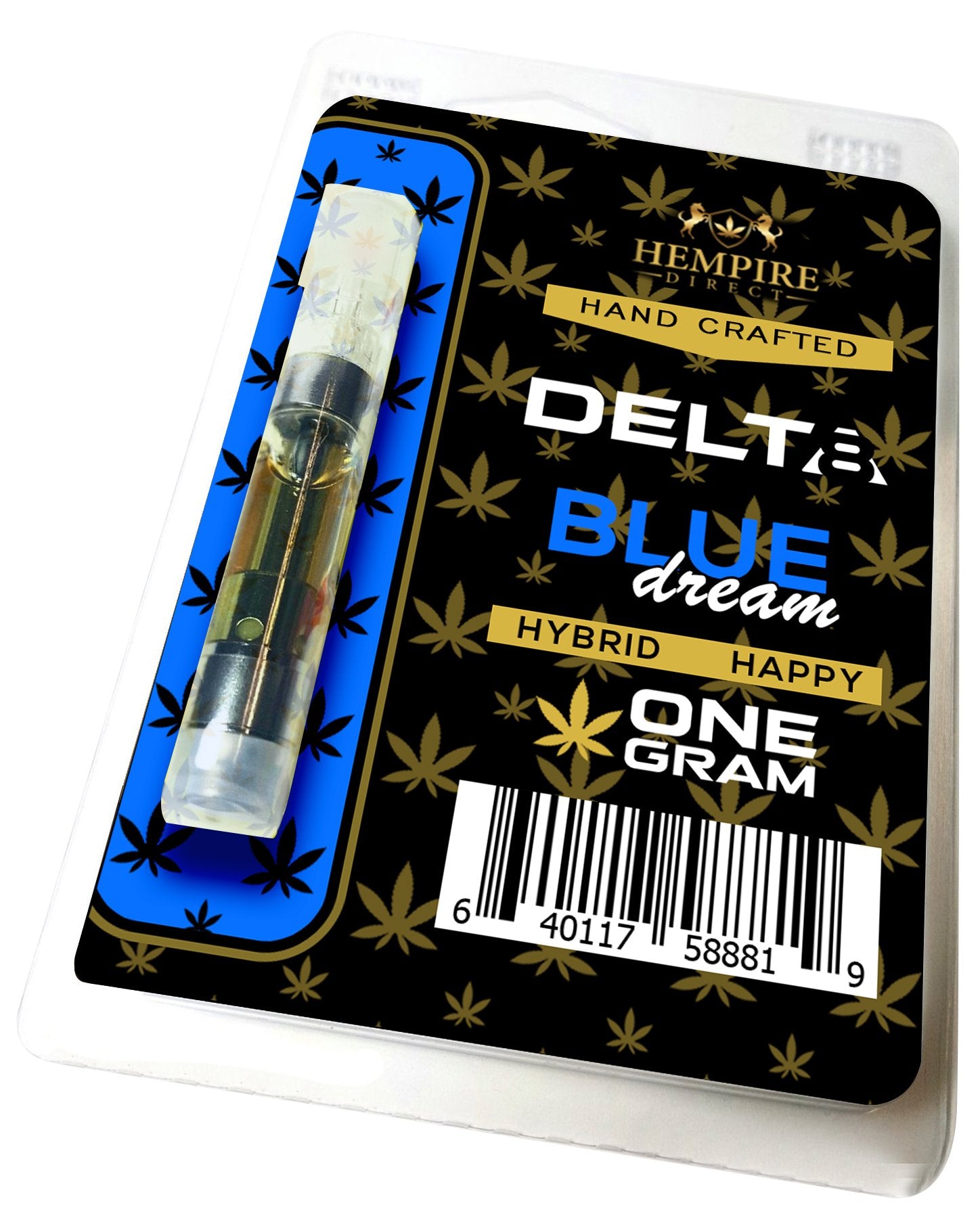 Hempire Direct Delta 8 THC Vape Cartridge Blue Dream Hybrid One Full Gram Hempire Direct Delta 8 THC Vape Cartridge Blue Dream Hybrid One Full Gram