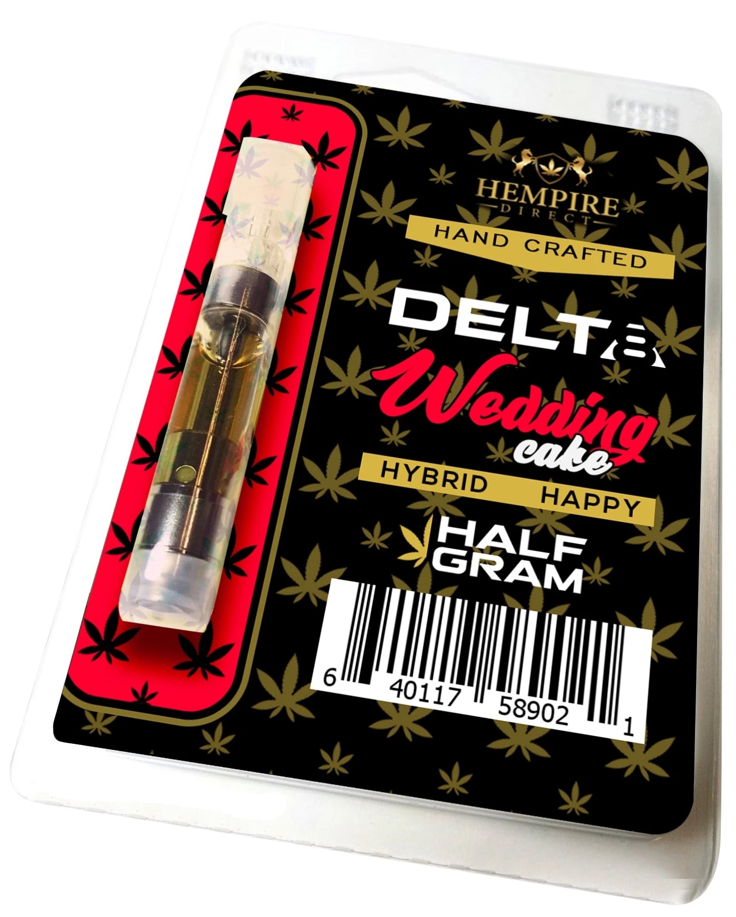 Hempire Direct Delta 8 THC Vape Cartridge Wedding Cake Hybrid Half Gram Hempire Direct Delta 8 THC Vape Cartridge Wedding Cake Hybrid Half Gram
