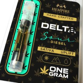 Buy Delta 8 THC Products Online Sour Diesel Sativa Half Full Gram