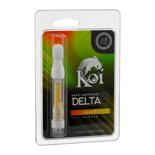 Koi Delta 8 THC Vape Cartridge Gelato 1 gram buy online for sale discount
