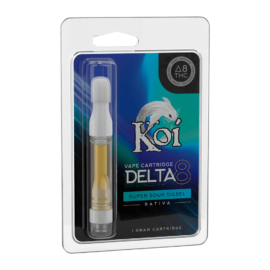 Koi Delta 8 THC Vape Cartridge Super Sour Diesel 1 gram buy online for sale discount
