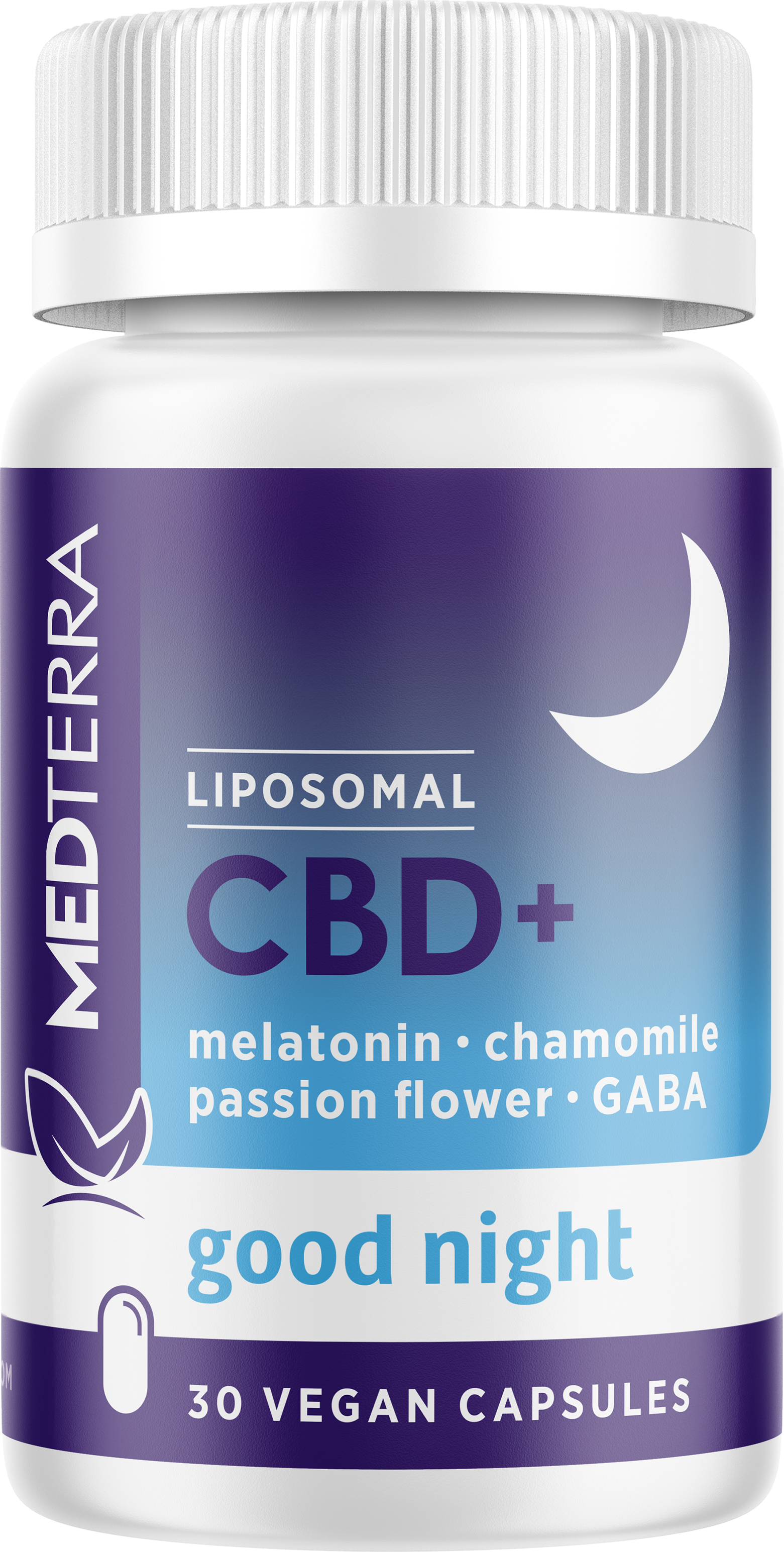 Medterra CBD Good Night Capsules Liposomal Melatonin Chamomile buy online