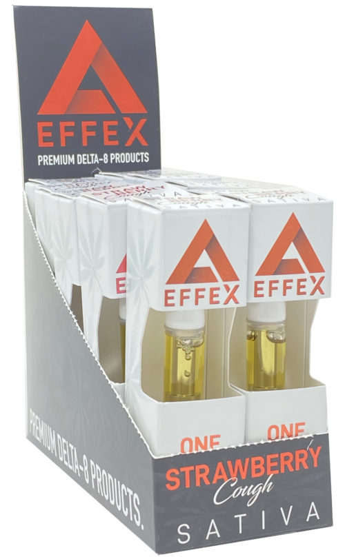 Buy Delta Effex Delta 8 THC Vape Cartridge Strawberry Cough 1 gram online