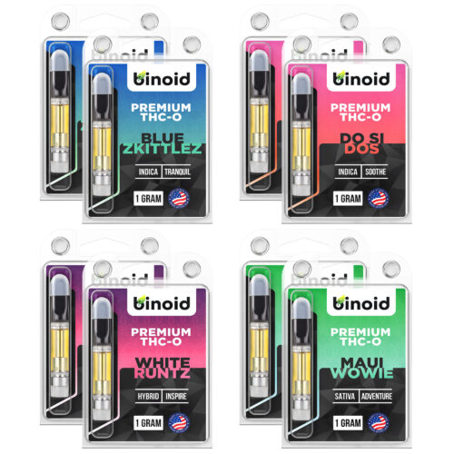 THC-O Vape Cartridge bundle indica sativa hybrid 1 gram best online 92% safest strongest