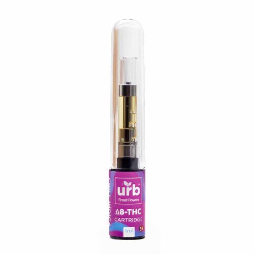 Urb Delta 8 THC 1000mg Indica Cartridge in Purple Punch