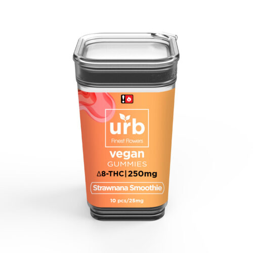 Urb Delta 8 THC Gummies Strawnana Smoothie 250mg Buy Online