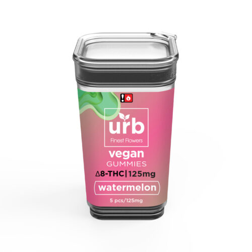 Urb Delta 8 THC Gummies Watermelon 125mg Buy Online