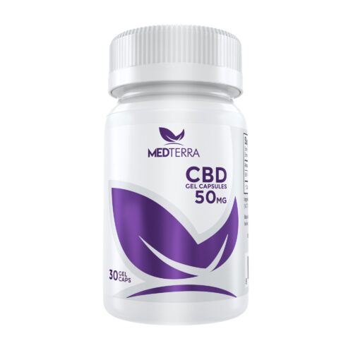 Buy Medterra CBD Gel Capsule 50mg online 30 capsules