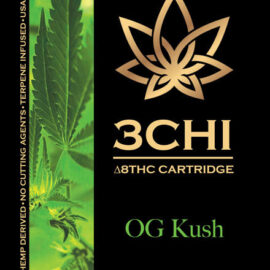 Buy 3Chi Delta 8 THC Vape Cartridge OG Kush 1ml online