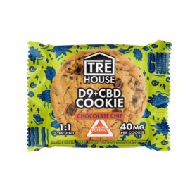 Delta 9 THC Chocolate Chip Cookie 40mg Trehouse Edible Best Buy Online For Sale Coupon